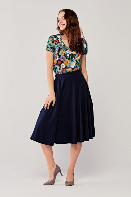 Spódnica Farin granatowa