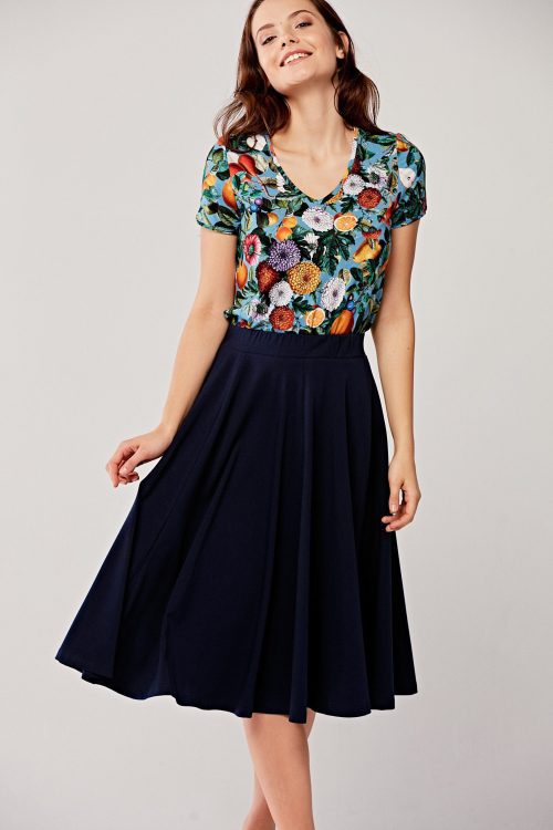 Spódnica Farin granatowa