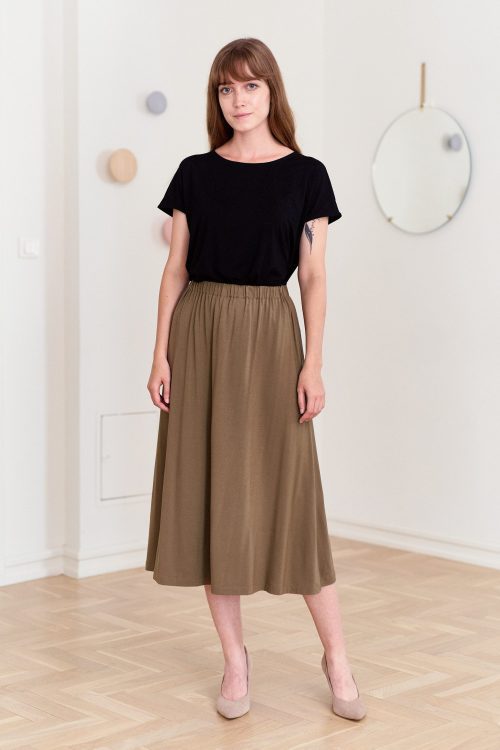 Spódnica Ariadna khaki