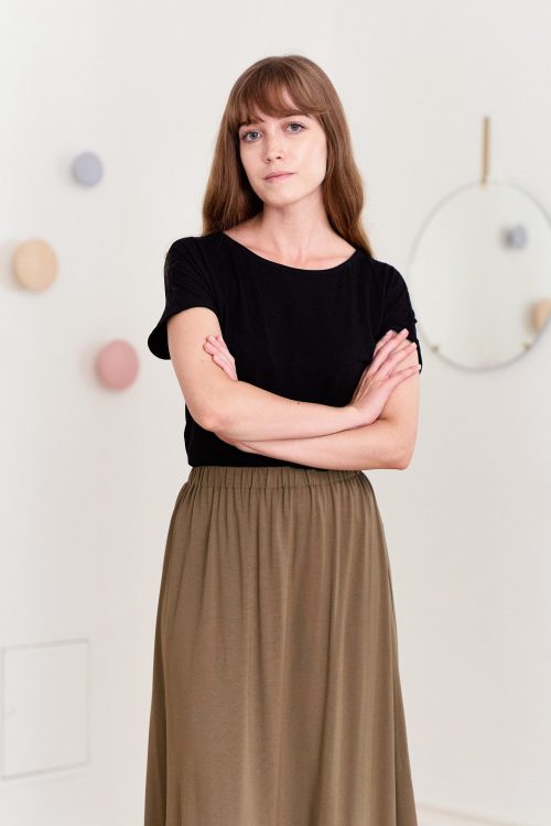 Spódnica Ariadna khaki