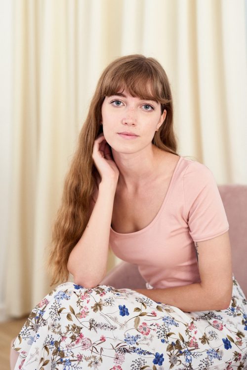 Bluzka Urania jasnoróżowa