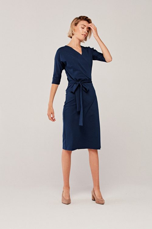 Sukienka Filomena granatowa