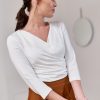 Bluzka Estera kremowa – mikromodal