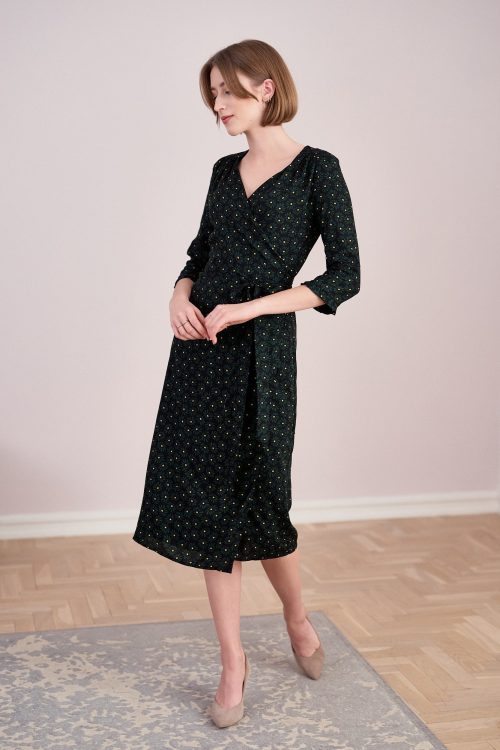 Sukienka Irmina Marguerite zielona