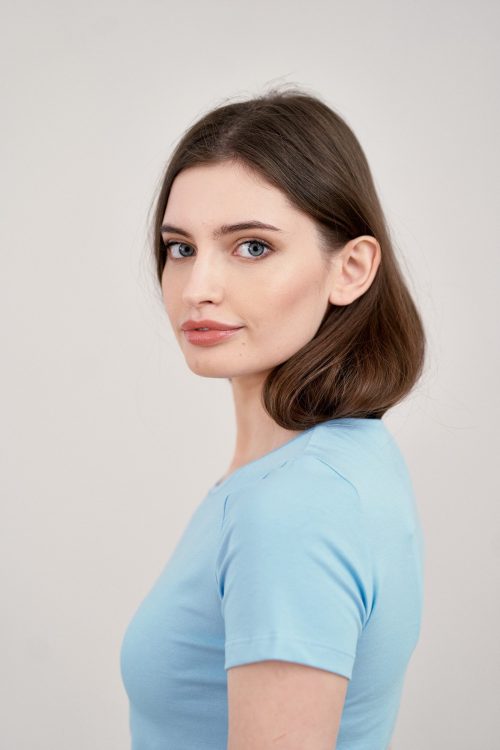 Bluzka Lorena błękitna
