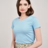 Bluzka Lorena błękitna