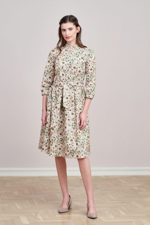 Sukienka Aglaia Daglezja morelowa