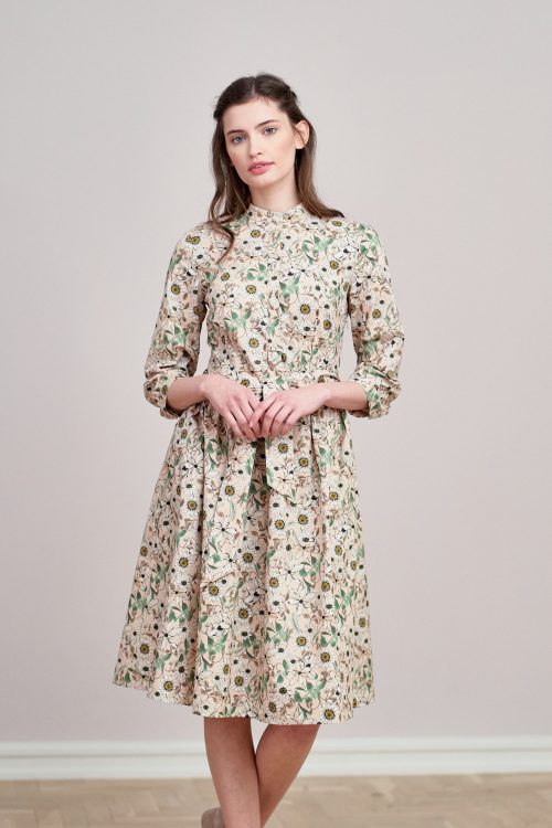 Sukienka Aglaia Daglezja morelowa