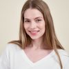 Bluzka Silvia kremowa mikromodal