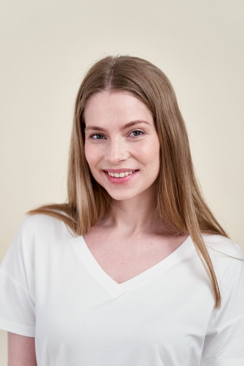 Bluzka Silvia kremowa mikromodal