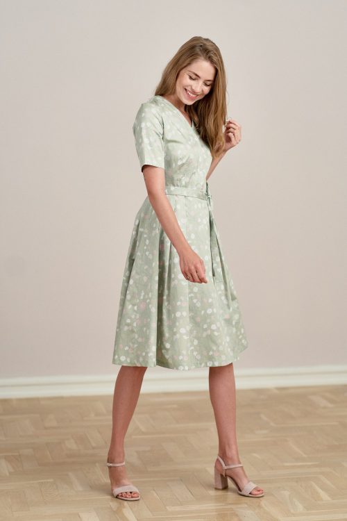 Sukienka Alodia Estrilda zielona