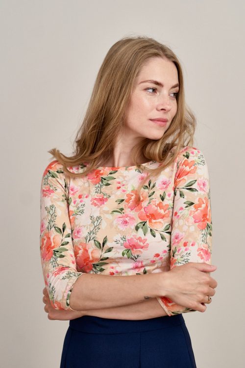 Bluzka Ribolla Hana morelowa
