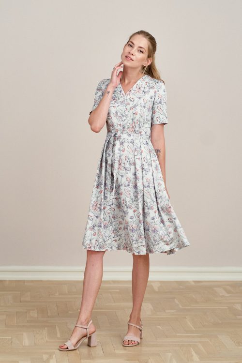 Sukienka Alodia Lorica błękitna