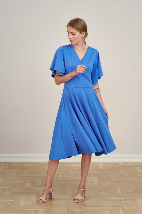 Sukienka Eudora niebieska