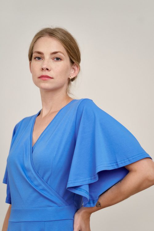 Sukienka Eudora niebieska