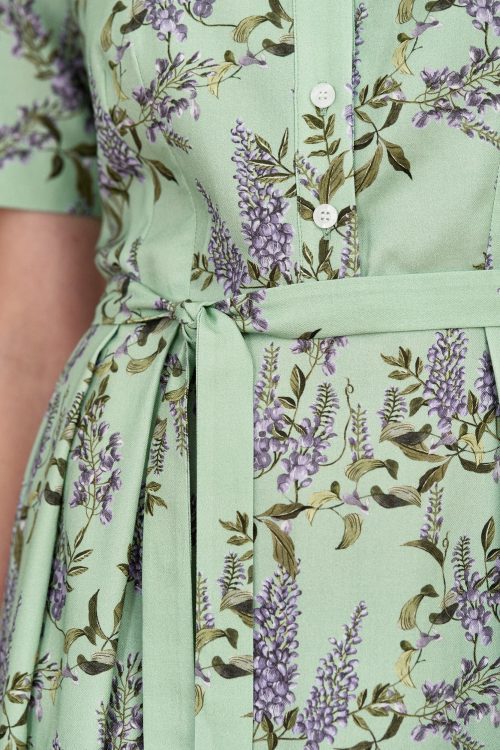 Sukienka Alodia Wisteria zielona