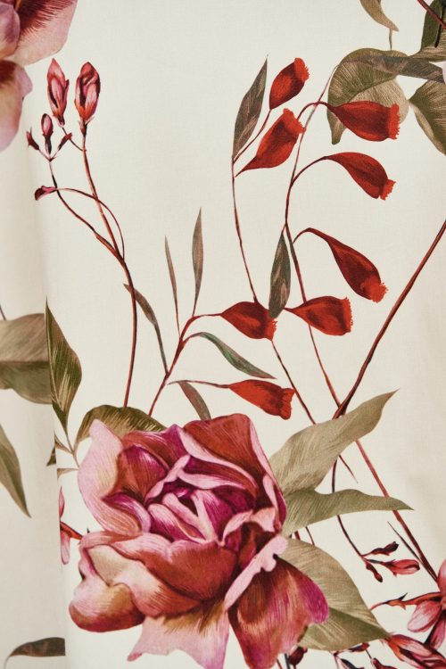 Sukienka Aerin Dicentra kremowa