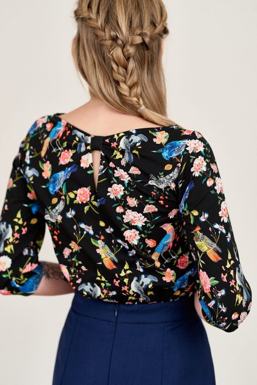 Bluzka Primula Aves czarna