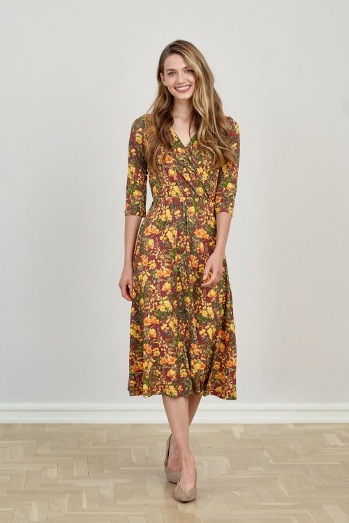 Sukienka Rita Prado ciemnoróżowa