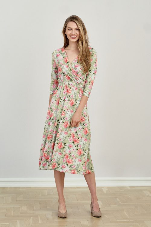 Sukienka Rita Hana zielona