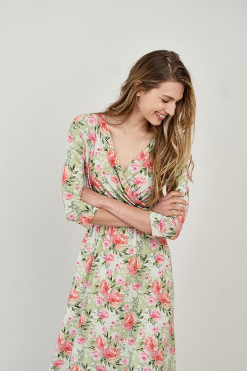 Sukienka Rita Hana zielona