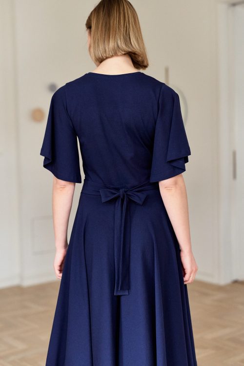 Sukienka Eudora granatowa