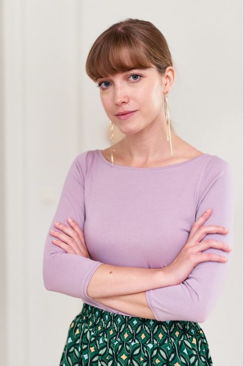 Bluzka Ribolla lilakowa