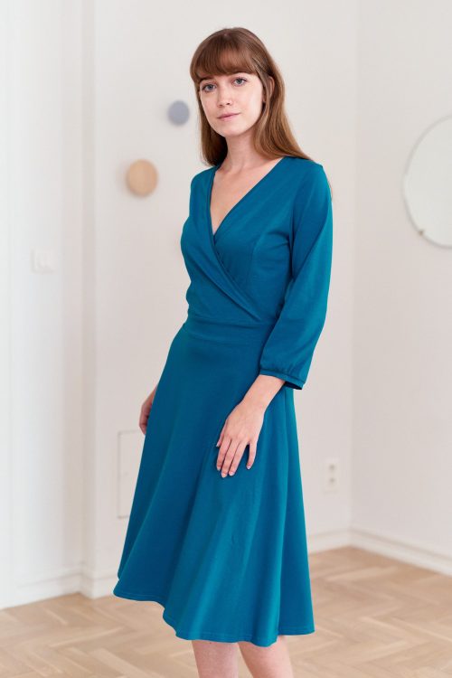 Sukienka Hermia niebieska