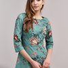 Sukienka Asteria niebieska w kwiaty