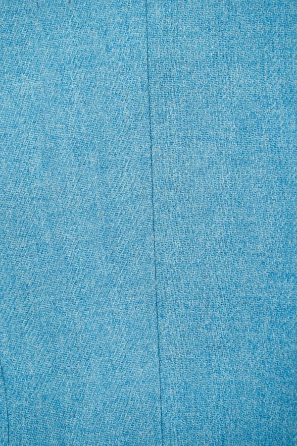 Żakiet Azaria błękitny – wełna Harris Tweed