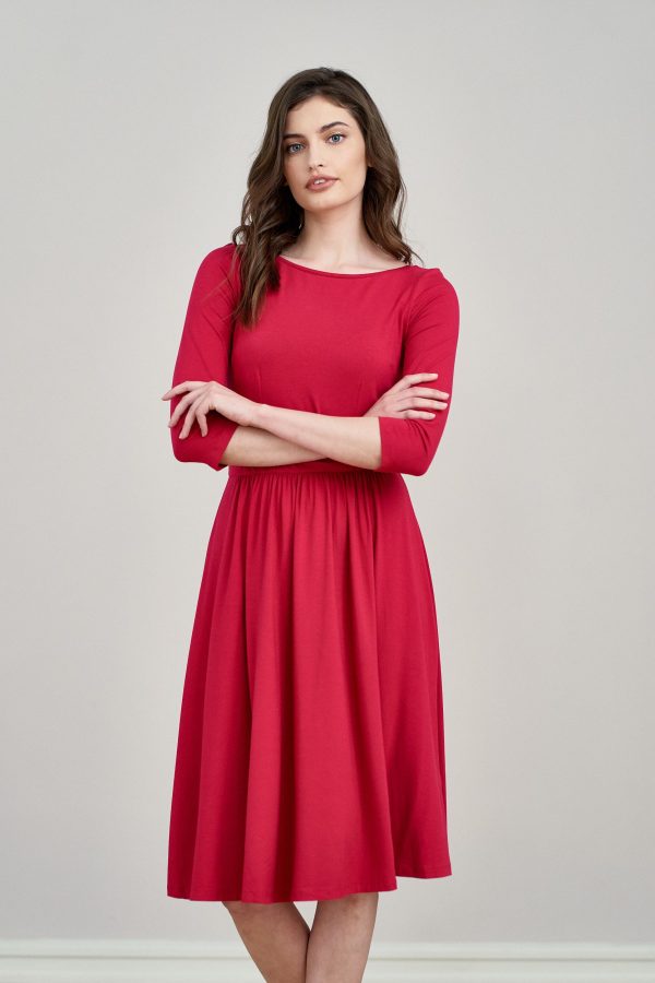Sukienka Limosa czerwień perska