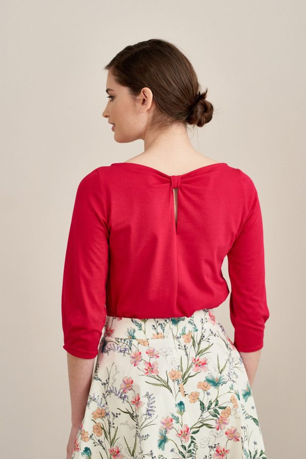 Bluzka Primula czerwień perska