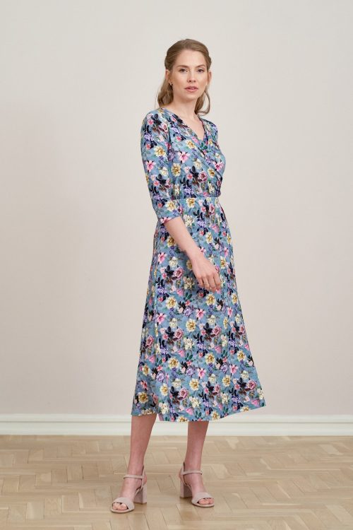 Sukienka Rita Mirus lawendowa