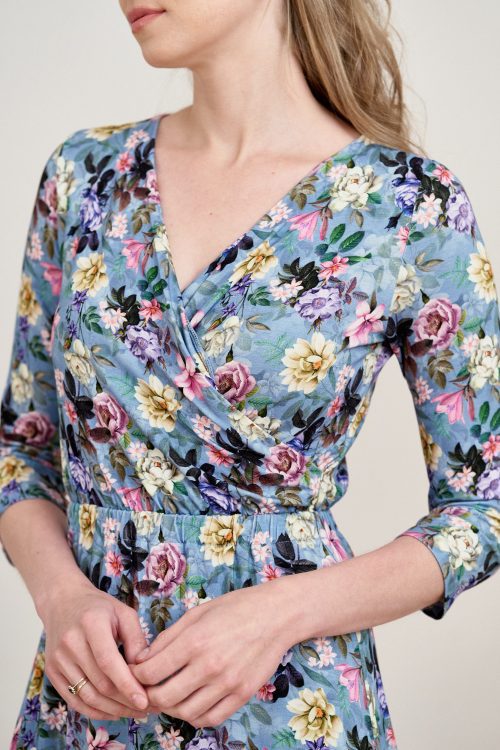 Sukienka Rita Mirus lawendowa