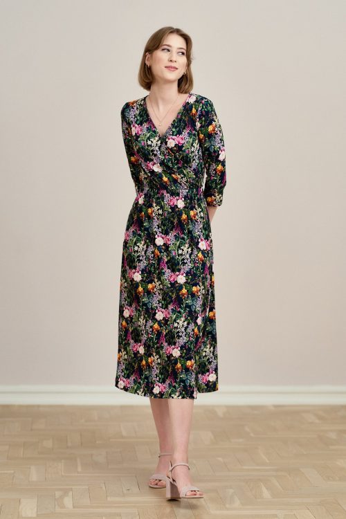 Sukienka Rita Olentia granatowa