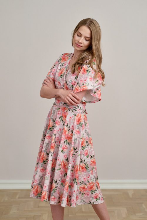 Sukienka Eudora Hana różowa