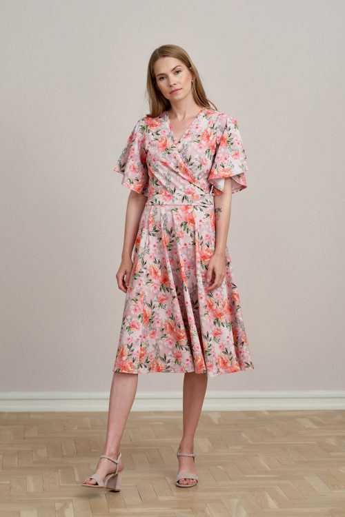 Sukienka Eudora Hana różowa