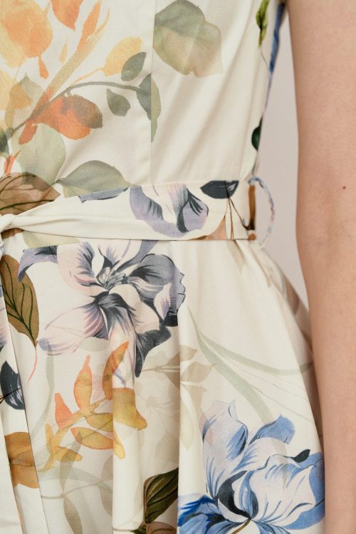 Sukienka Alana Geodetia kremowa