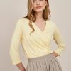 Bluzka Estera bananowa mikromodal